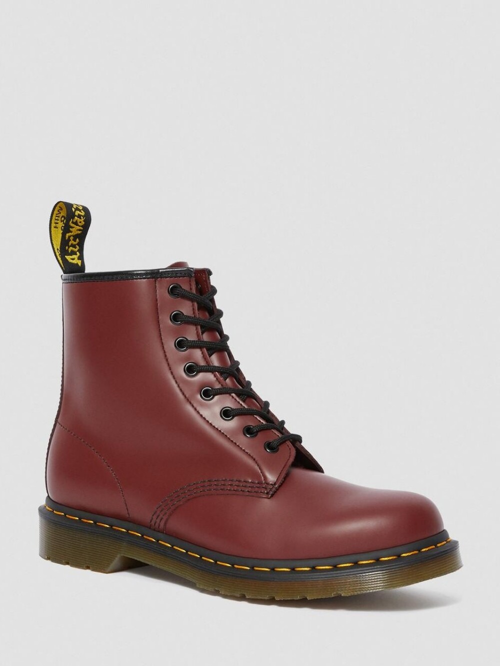 Dr. Martens Burgundy 1460 Eight-Eye Lace-Up Boots 8